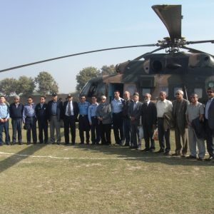 PAF War College Allied Officers Visited Rashidabad