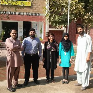 Guest from NUST visited Rashidabad