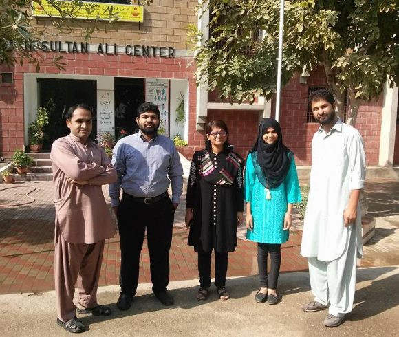 Guest from NUST visited Rashidabad