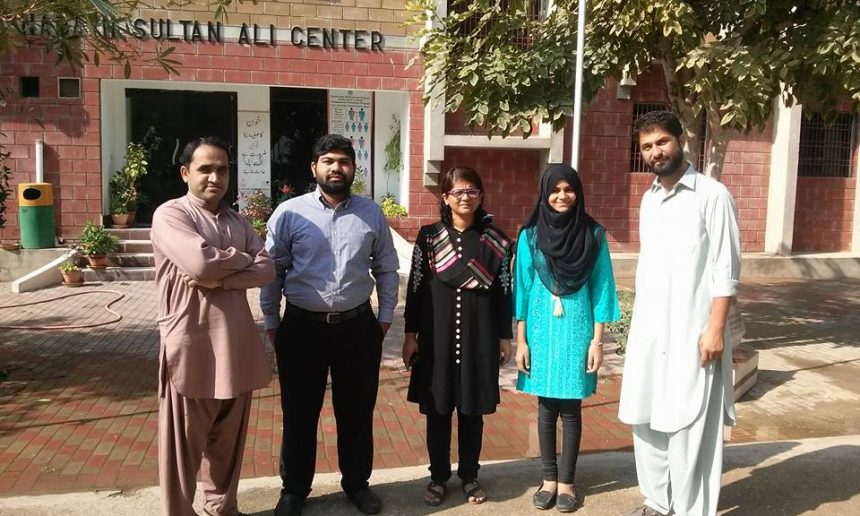 Guest from NUST visited Rashidabad