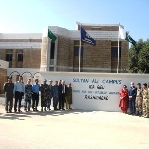 Allied officers at Sultan Ali campus Rashidabad