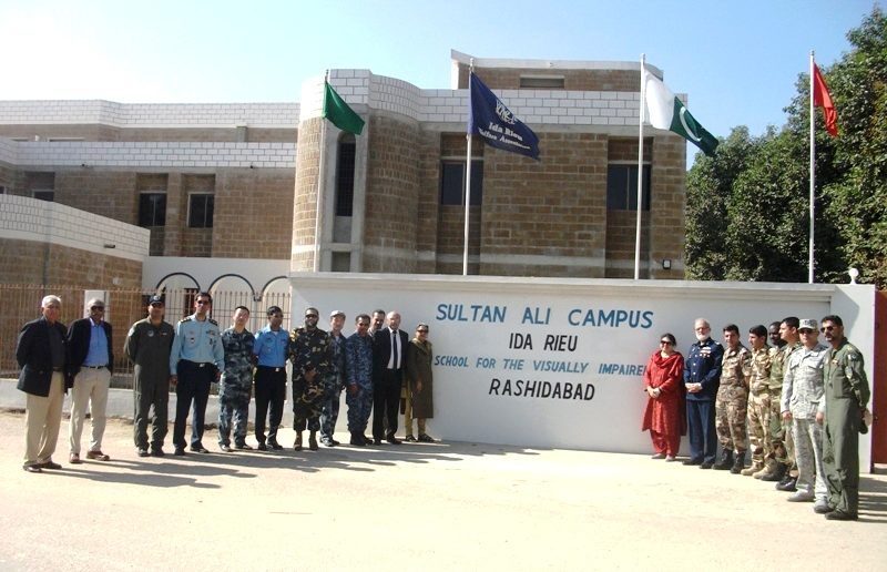 Allied officers at Sultan Ali campus Rashidabad