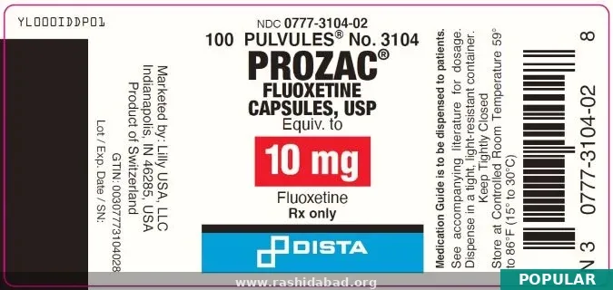 Generic Prozac (Fluoxetine) 60mg — Lowest Price From $0.36